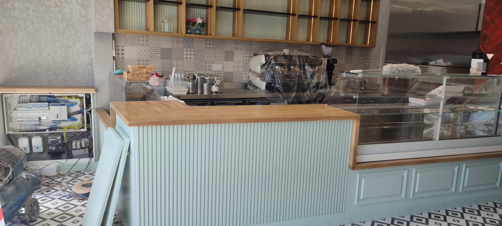 Nook's Cafe — Interiors Project in Scotland