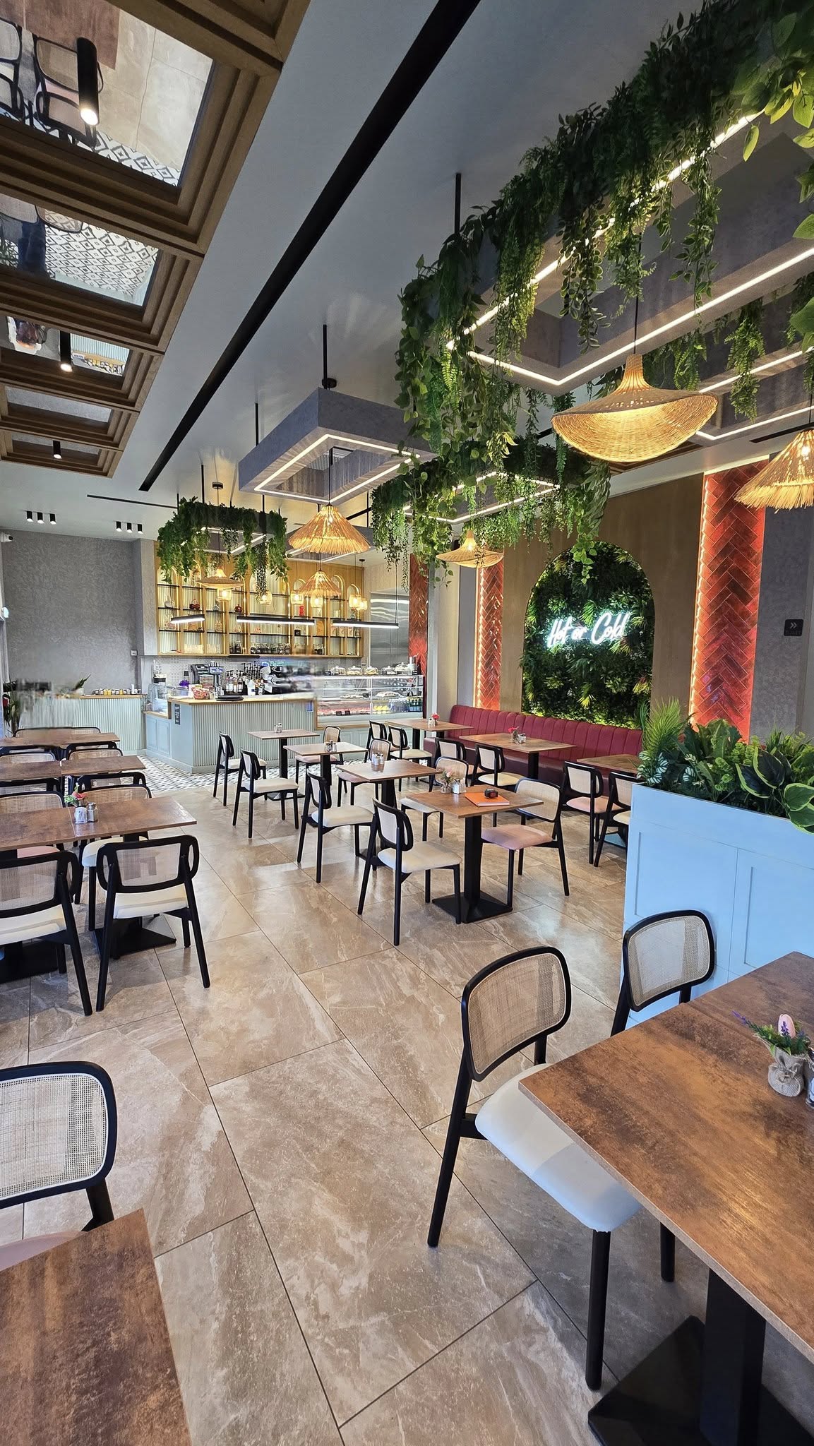Nook's Cafe — Interiors Project in Scotland