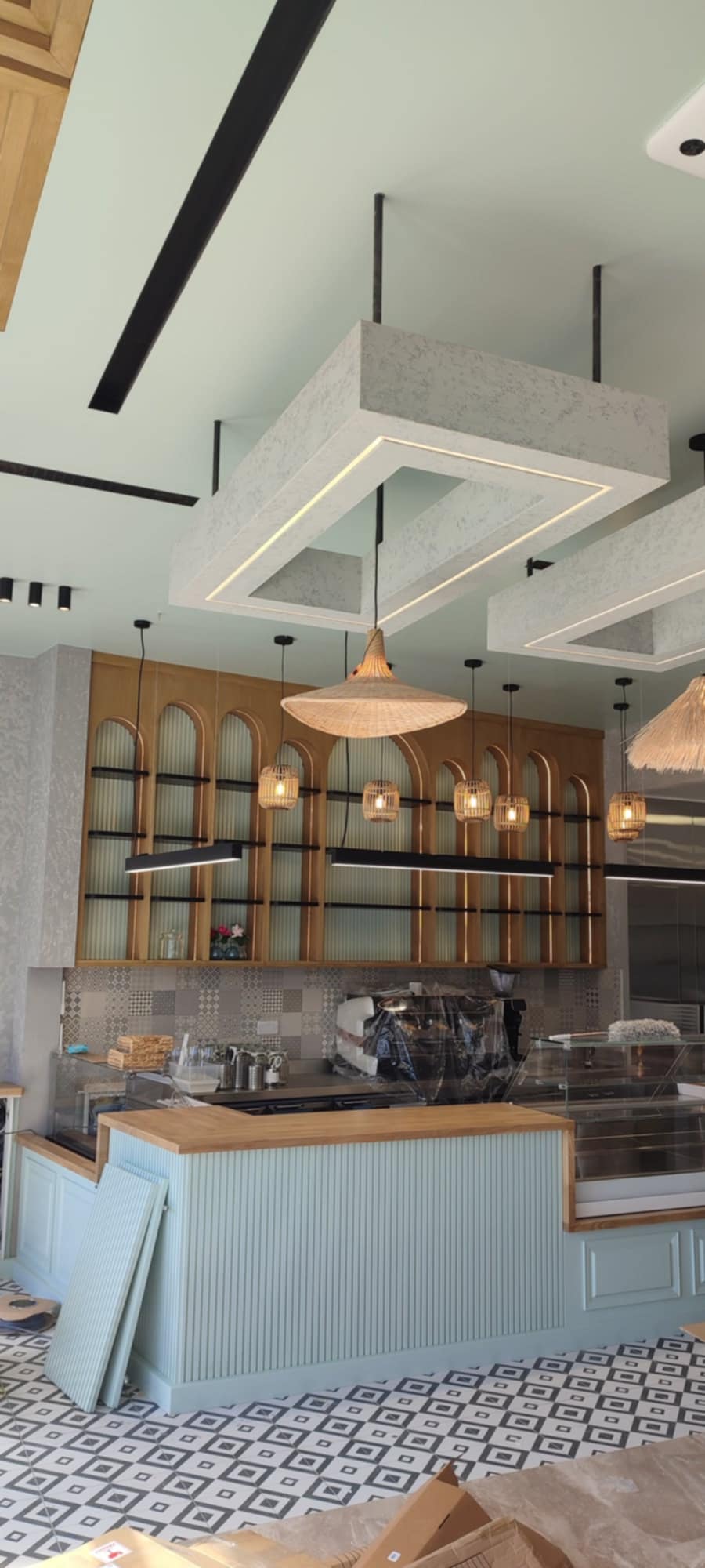 Nook's Cafe — Interiors Project in Scotland