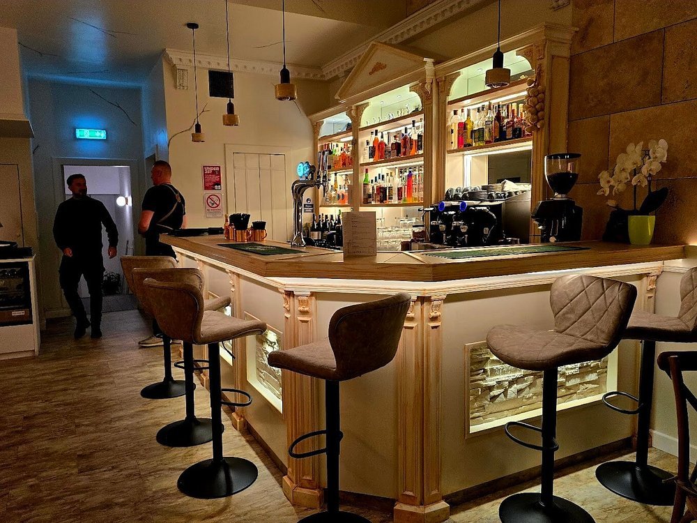 bar area
